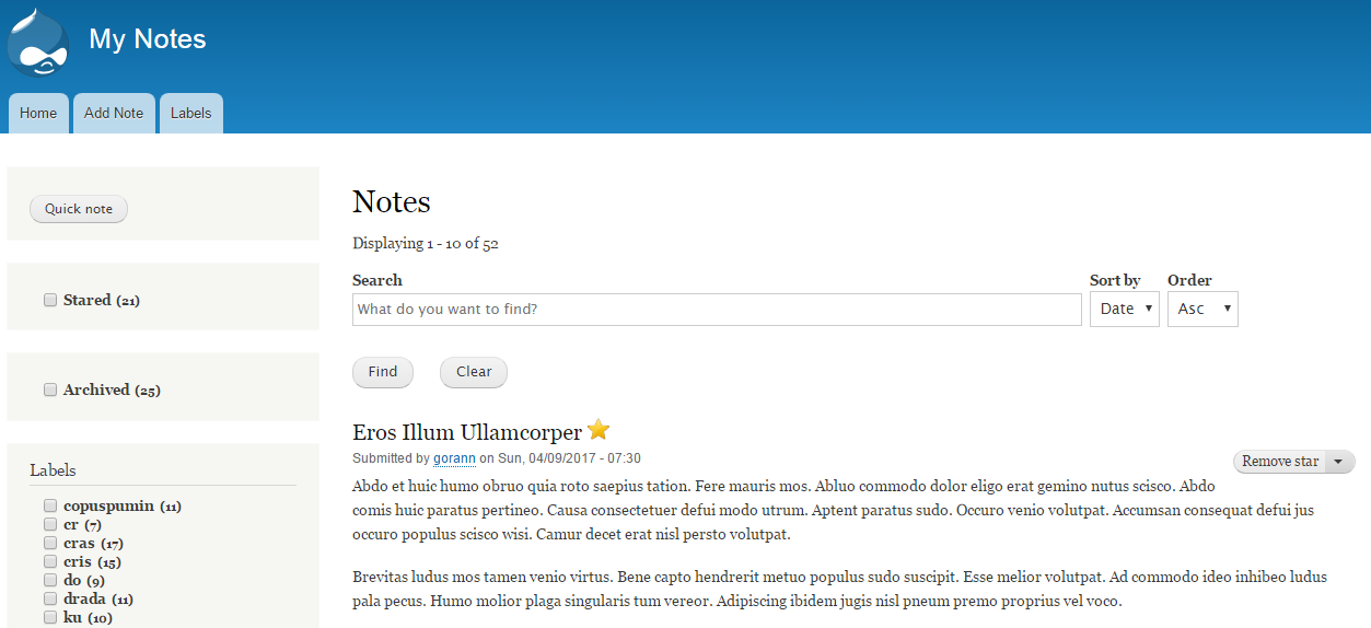 Self hosted notes