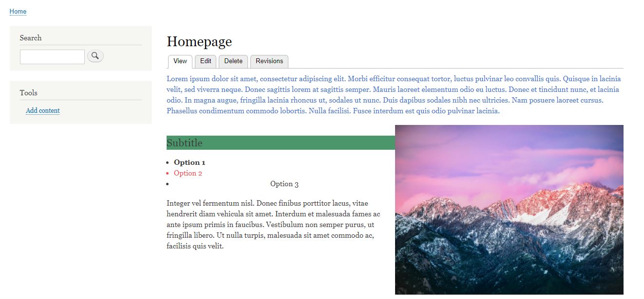 GrapesJs Editor Page builder