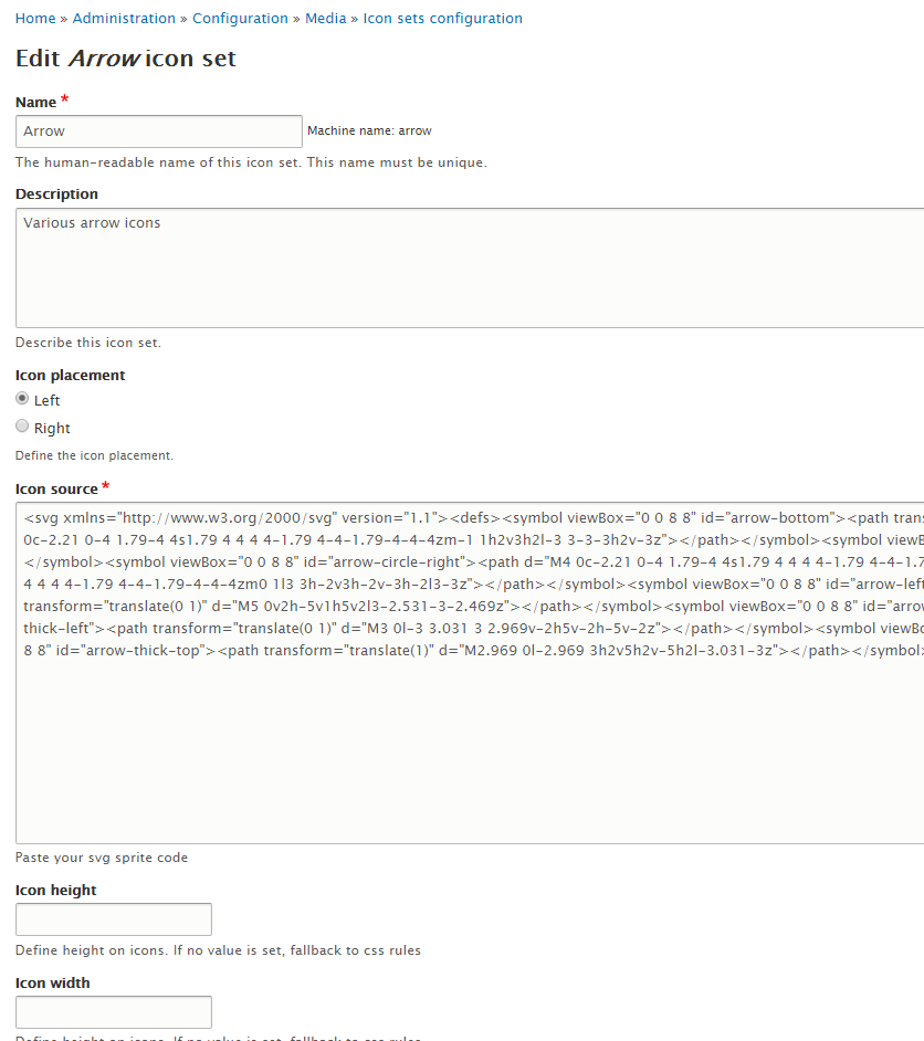 Menu Svg Icons Drupal Org