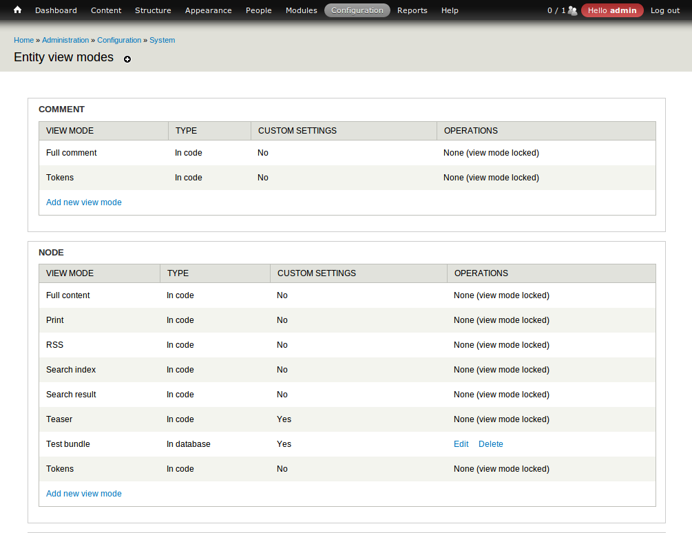 Entity View Modes Drupalorg - roblox admin list 2017