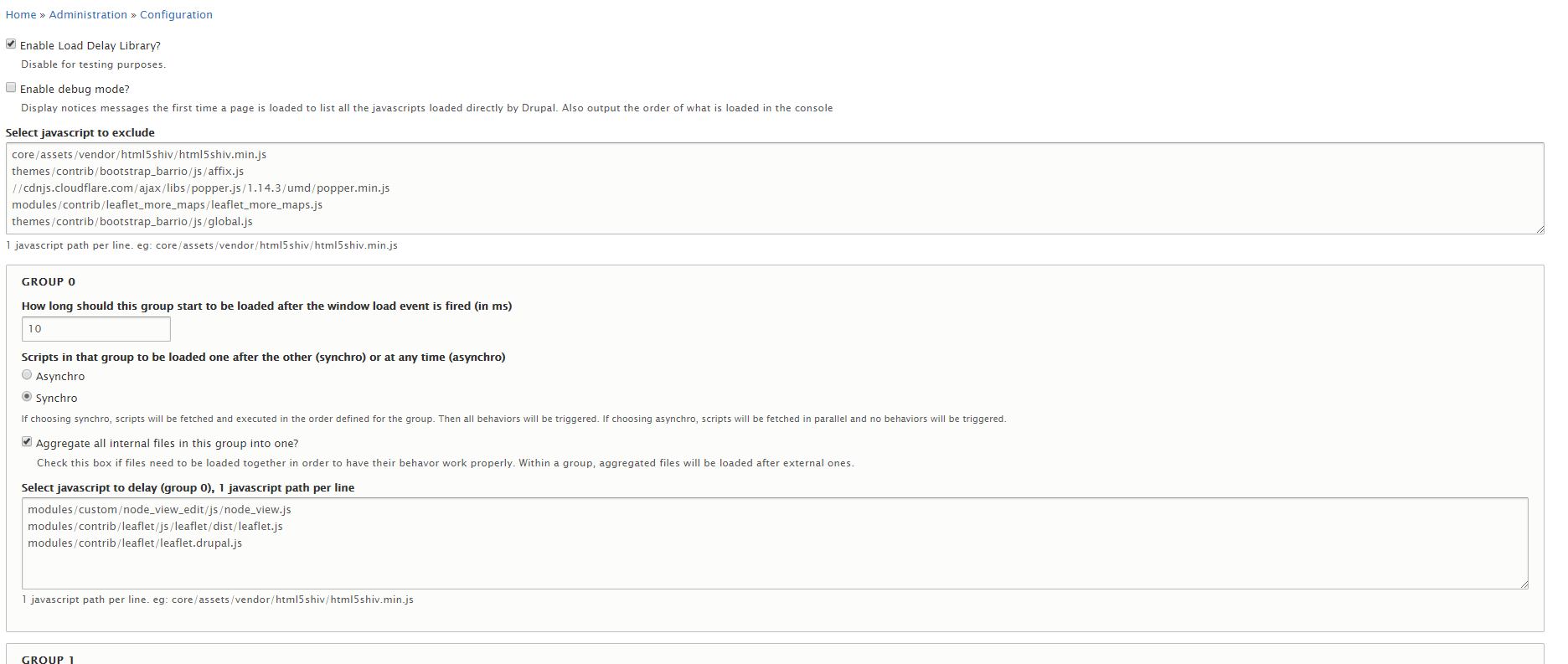Js delay load drupal