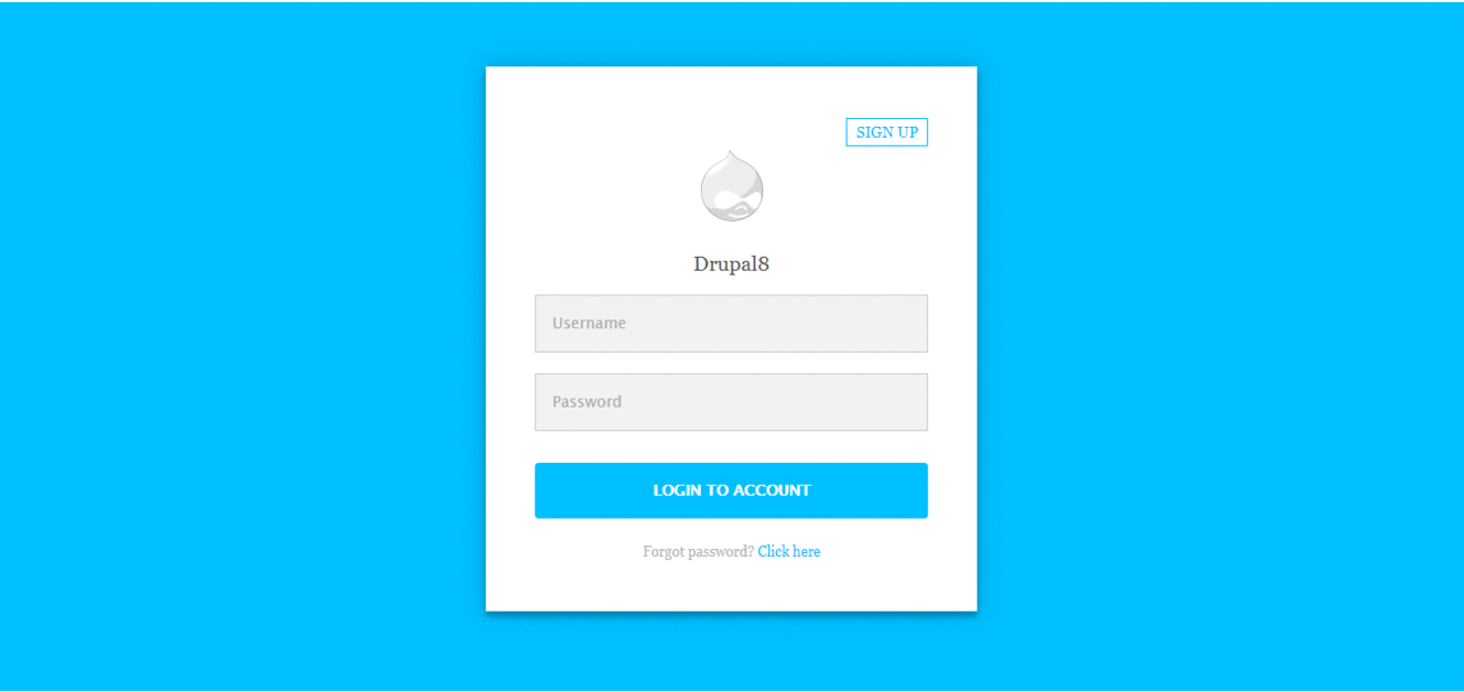 Simplelogin - Customize Drupal Login, Password and Register pages with  Background images | Thirsty Six