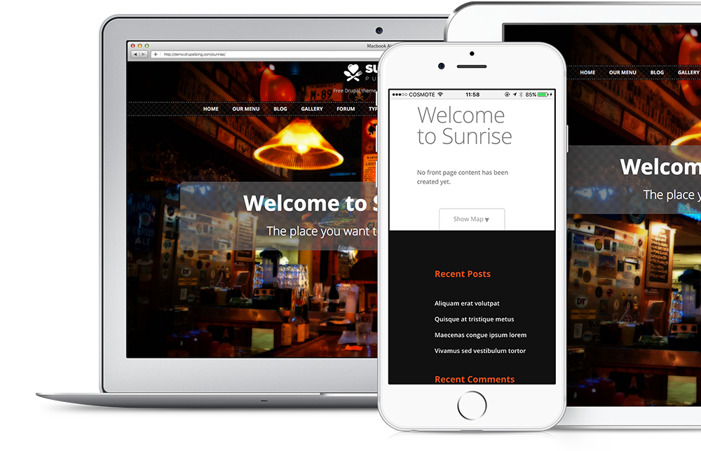 sunrise drupal org