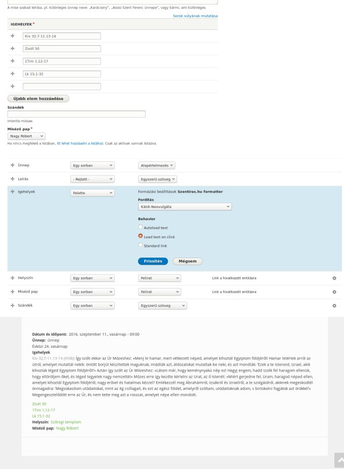 Szentiras hu reference formatter drupal