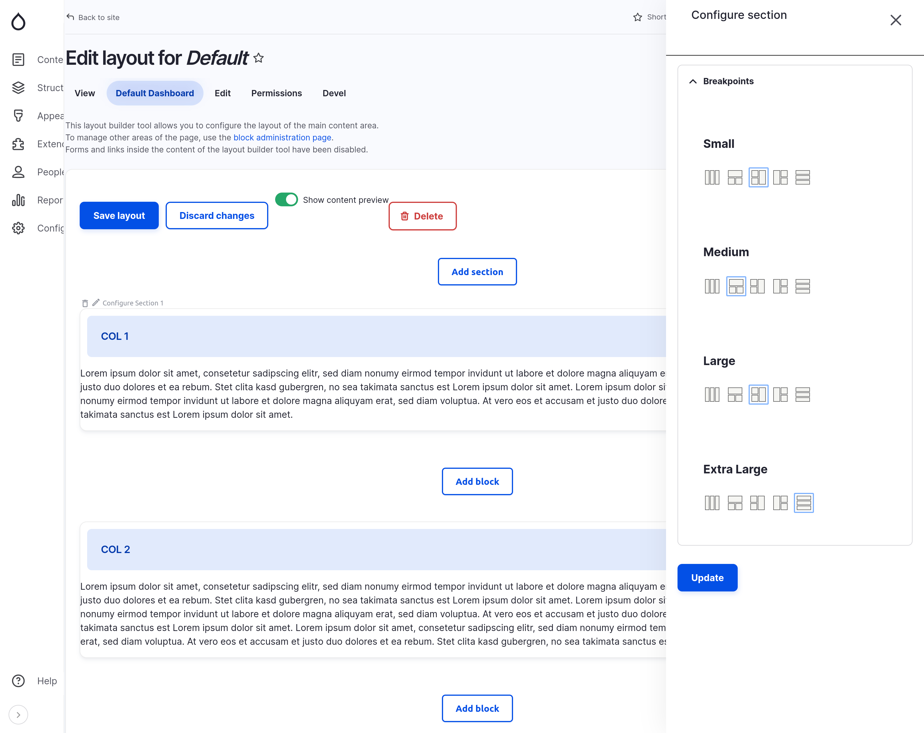 Layout Builder Layouts | Drupal.org