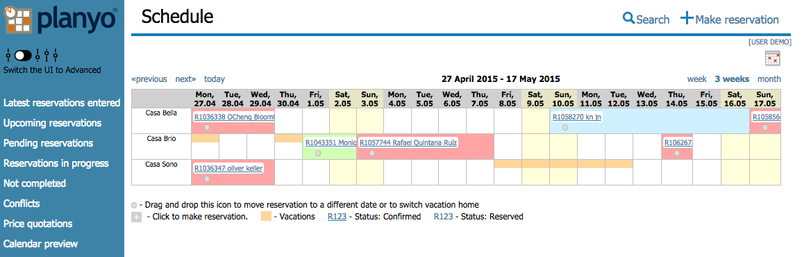 make a schedule online
