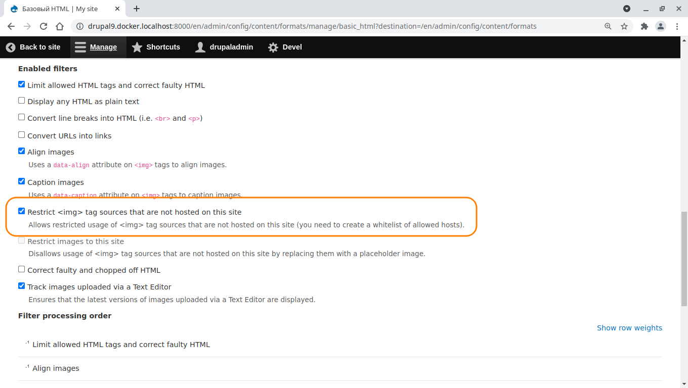 converted tag img link Restricted img sources filter | Drupal.org
