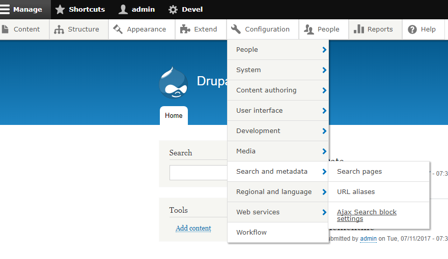 Ajax Search Block Drupal Org Ajax Search Block Drupal Org