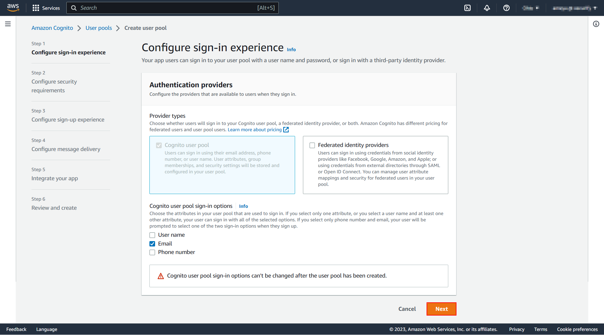 drupal oauth client AWS Cognito user pools