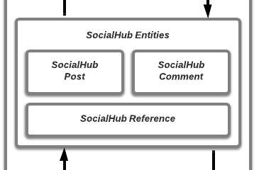 SocialHub Entities module