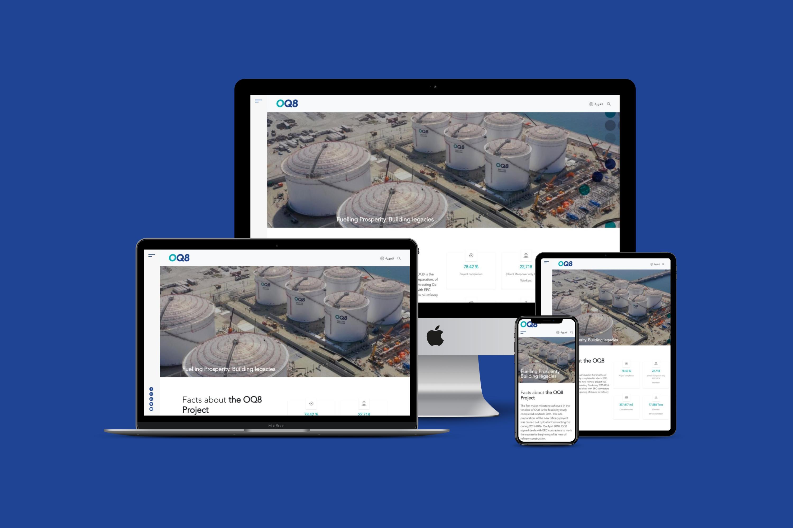 OQ8 Responsive site