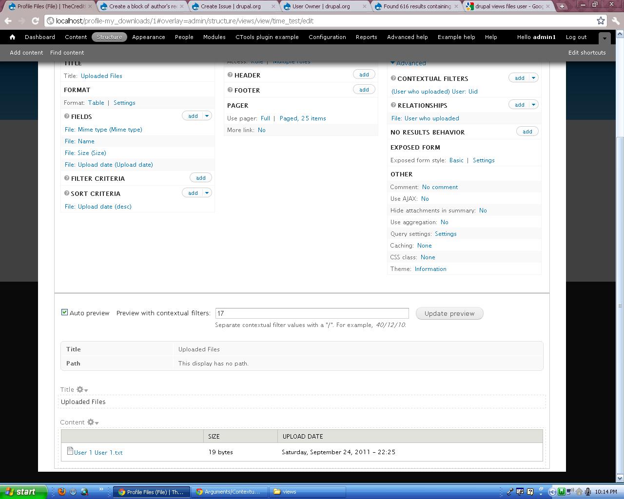 User who uploaded file and admin user [#1347226] | Drupal.org