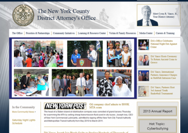 The New York County District Attorney's Office