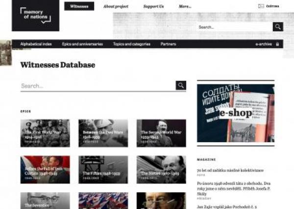 Archive homepage