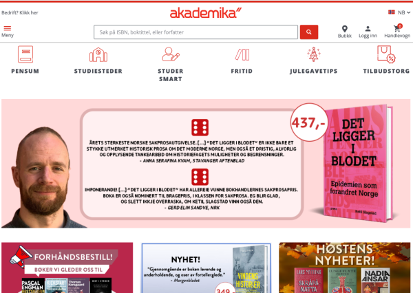 Akademika homepage