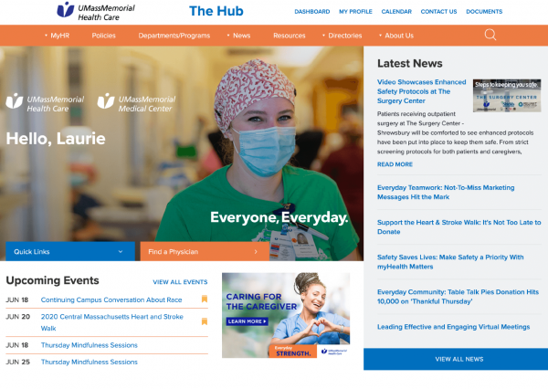 Enterprise Healthcare Drupal Intranet