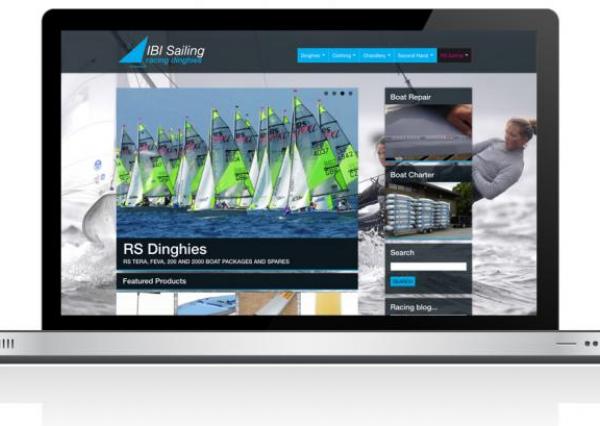 IBI Sailing Ecommerce Website