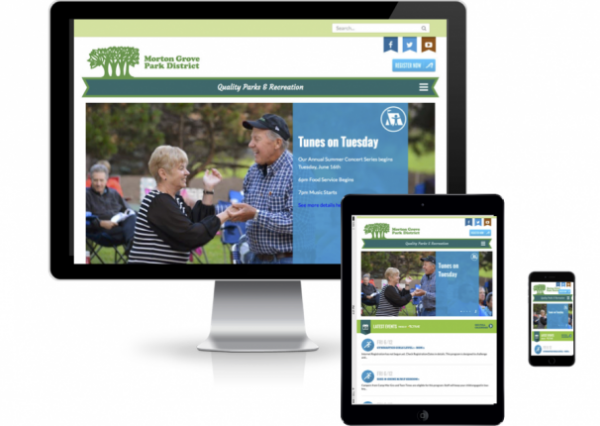 Morton Grove Park District built a new Drupal site with help from Promet Source