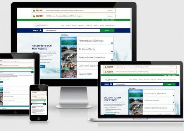 Martin County's new Drupal website is responsive to meet Floridians on the go.
