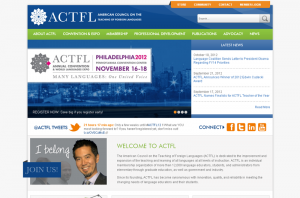 ACTFL Multi-System Integration Homepage