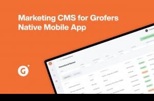 Grofers App CMS