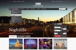 Basel Tourism Homepage