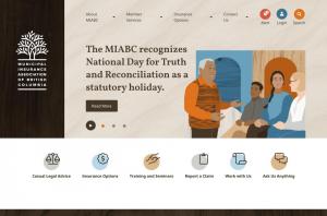 MIABC website homepage 