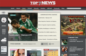 Top7news homepage