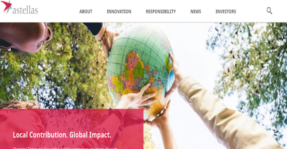 Astellas Corporate Website Platform