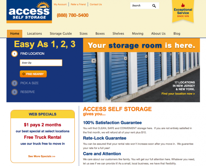 Access Self Storage – Drupal 7 and SiteLink Integration