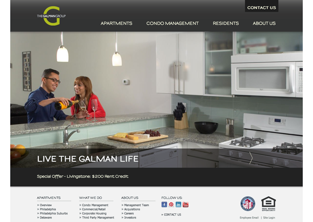 Galman Group's Web & Mobile Site Development by eCity Interactive
