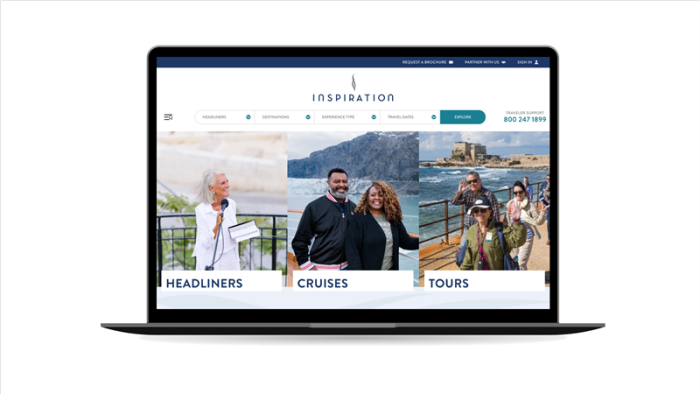 Inspiration Travel: Modern Website and Booking Engine