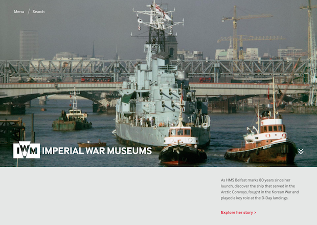 Imperial War Museums screenshot