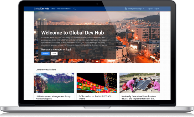 Global Dev Hub - United Nations - Open Social - Drupal