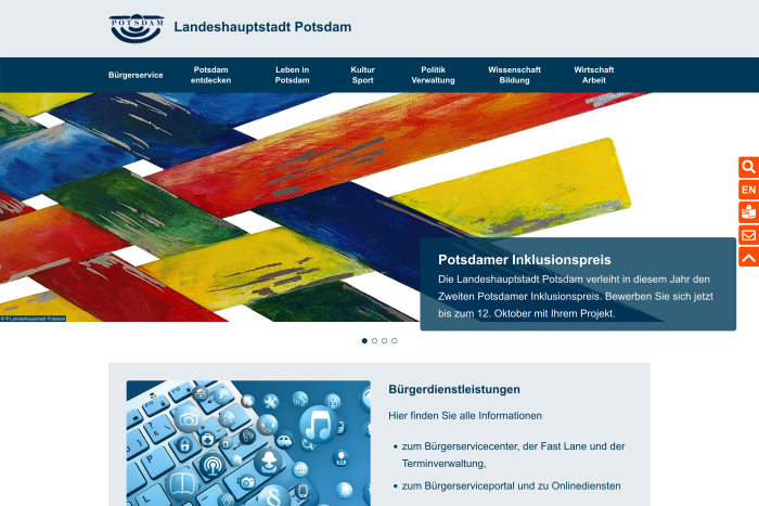 State Capital City Potsdam