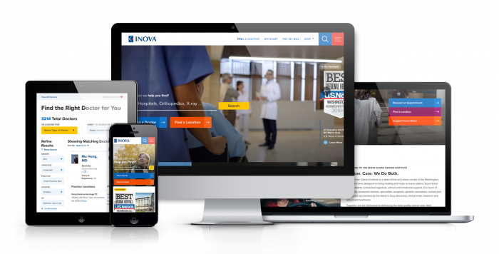 Inova - Award Winning Health System Digital Experience