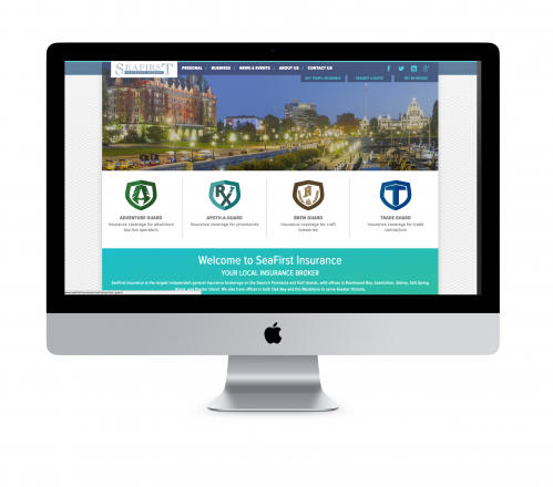 SeaFirst Insurance Drupal 8 Website Development