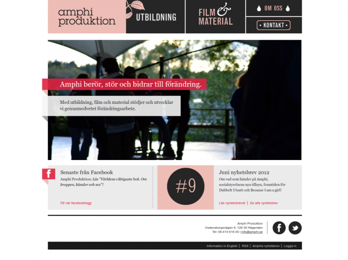 Amphi Produktion by Rabash Web & Design Cooperative