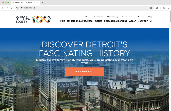 Detroit Historical Society: Unified Drupal 10 Platform for Museums, Collections & Oral Histories