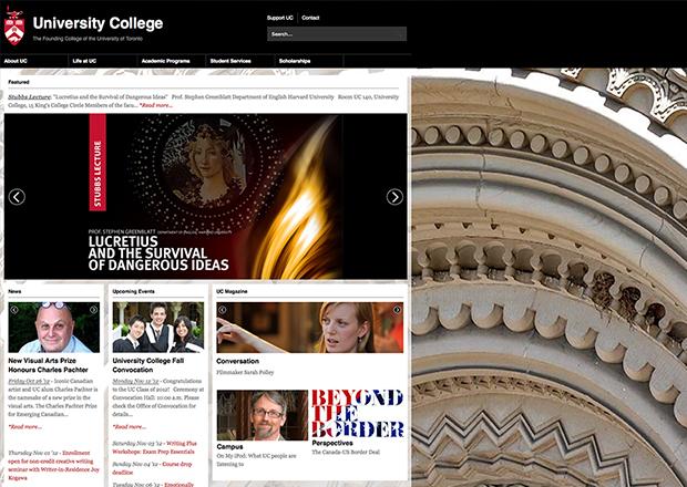 University College - The University of Toronto (homepage)