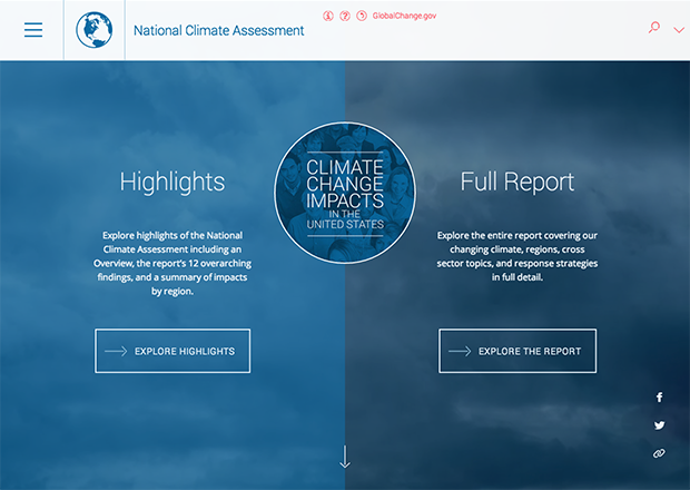 2014 National Climate Assessment homepage