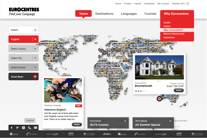 Eurocentres Portal Provided by Cando Switzerland