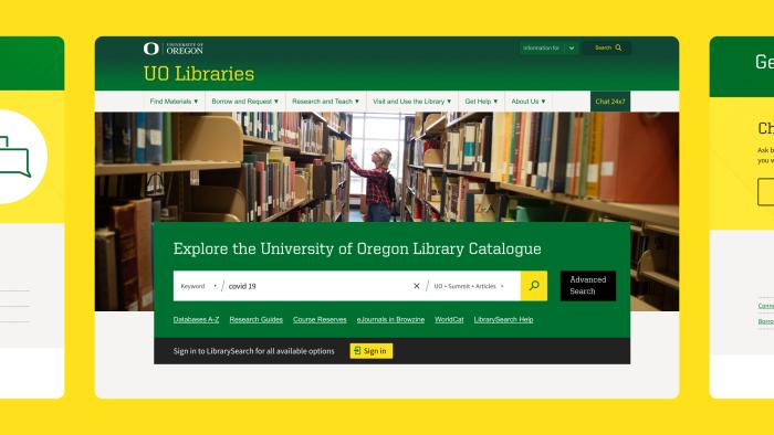 University of Oregon Libraries: User-Centric Redesign and Navigation