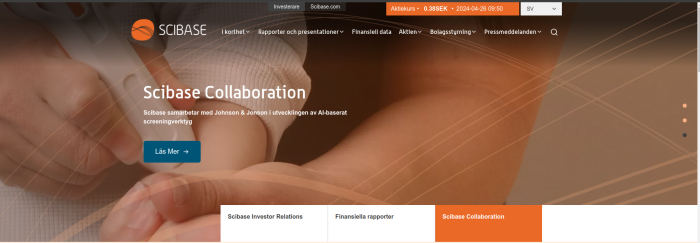 Localization Swedish for Investors SciBase