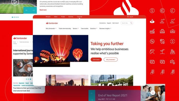 Santander Corporate Website