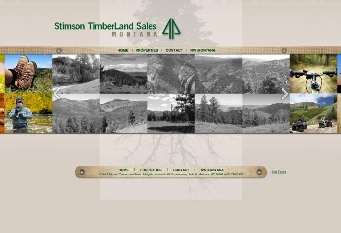 Stimson Montana Timberland Sales