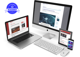 All served sites on different devices - award-winning