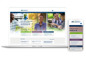 picture of MDA website built by Nighthawk Marketing