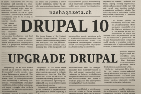 upgrade drupal, nashagazeta.ch