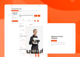 Artec 3D Academy homepage